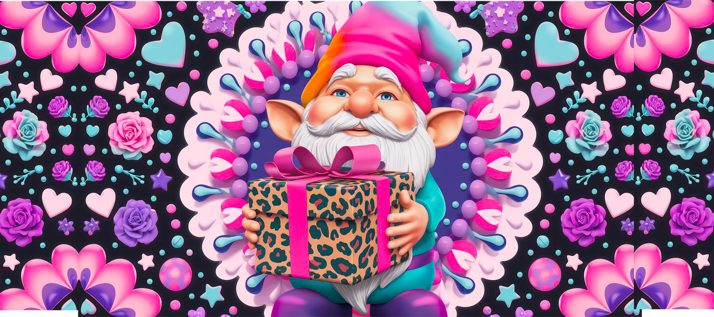 Gnome with Gift Coffee Mug 15oz