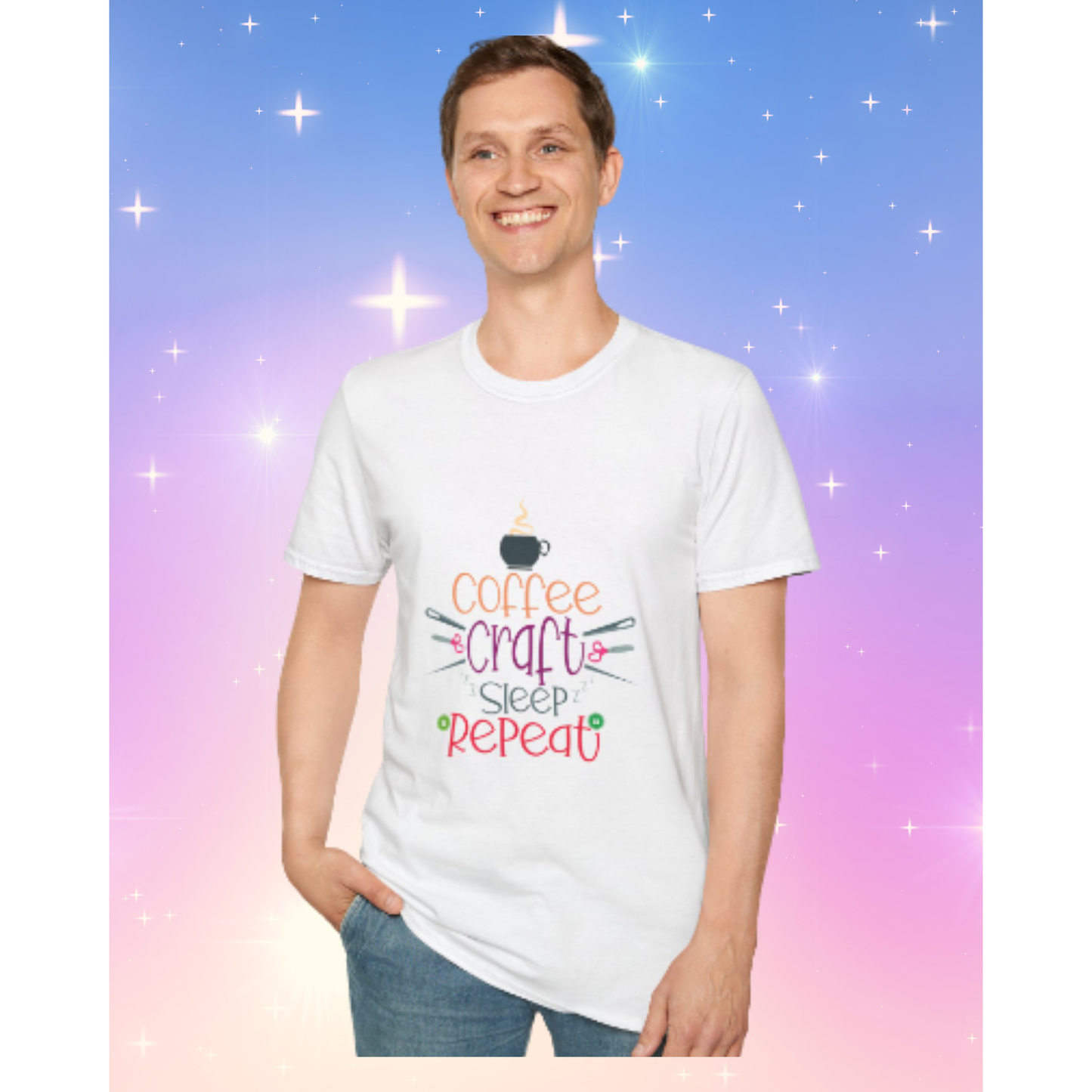 Coffee and Crafting T-Shirt