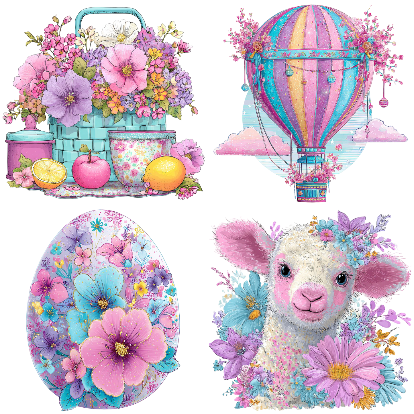 Pastel Garden Tales Diamond Painting Kit