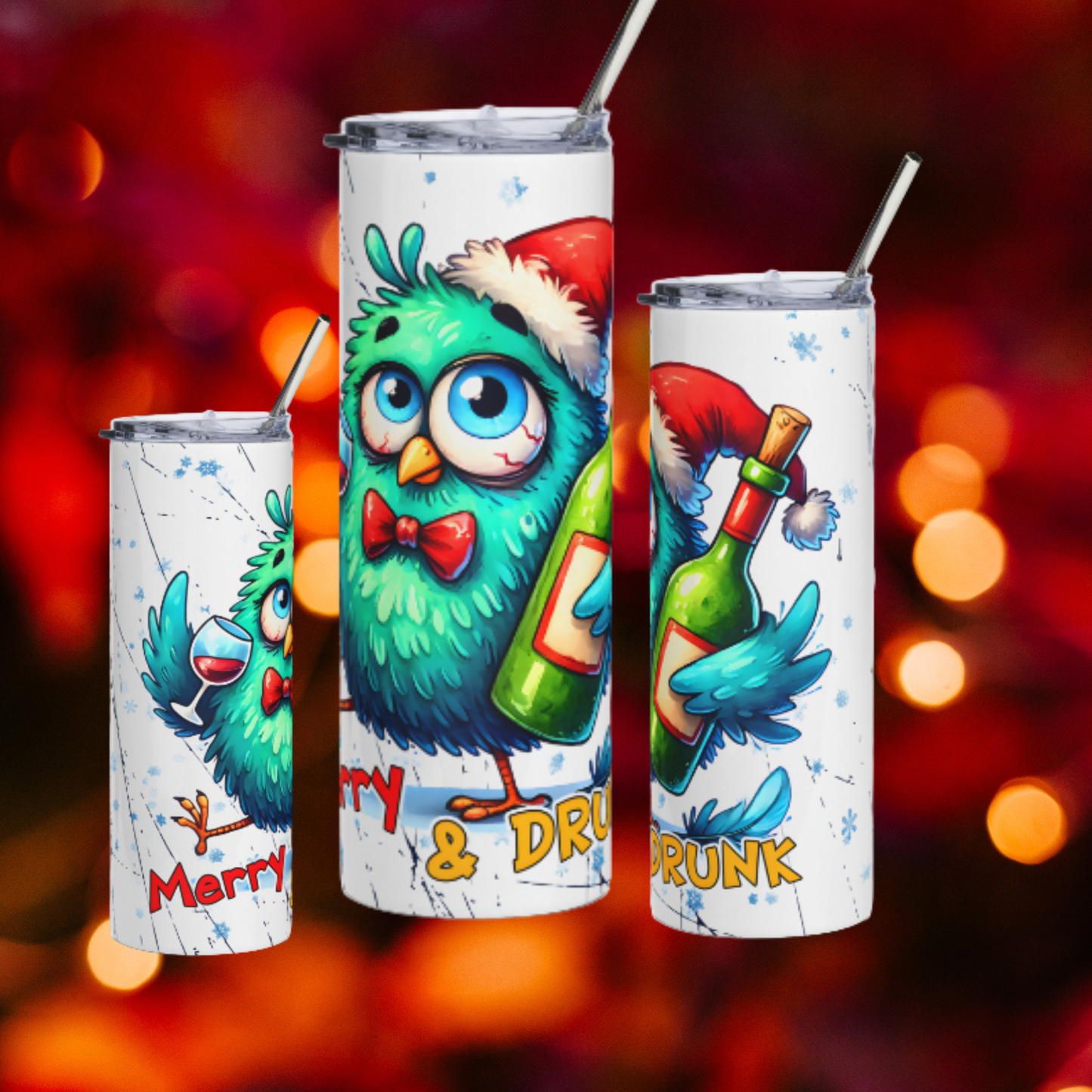 Drunk Bird Slim 30 oz Tumbler