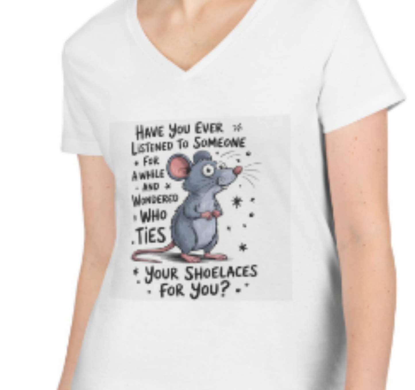 Short Sleeve T-shirt v-neck