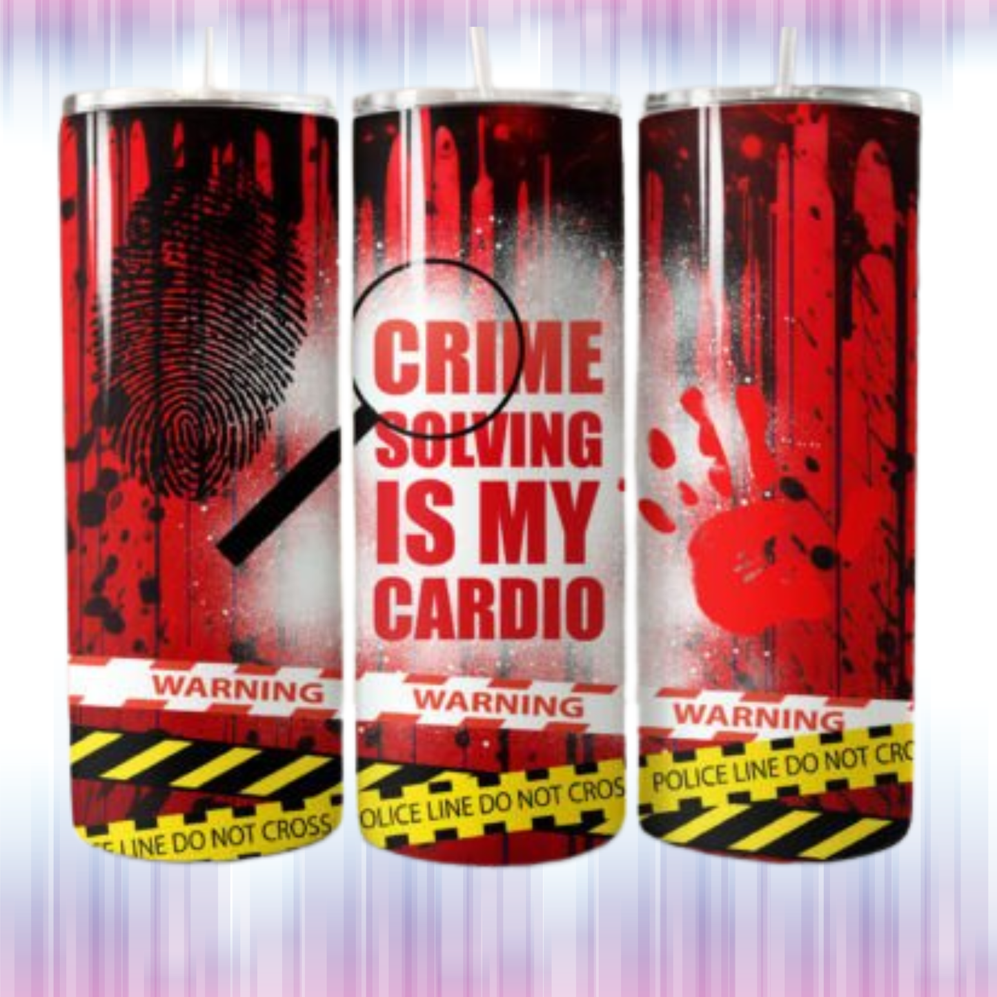 True Crime Version 3 - Slim 30 oz Tumbler