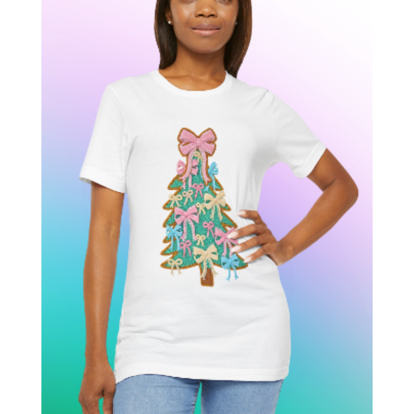 Christmas Bows on the tree T-Shirt