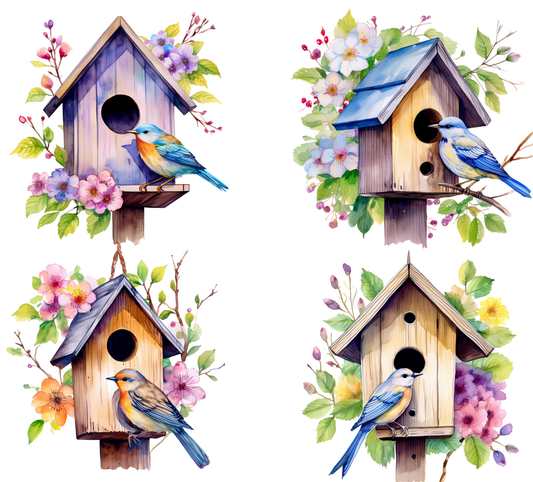 Bird Housing Mini Diamond Painting Kit