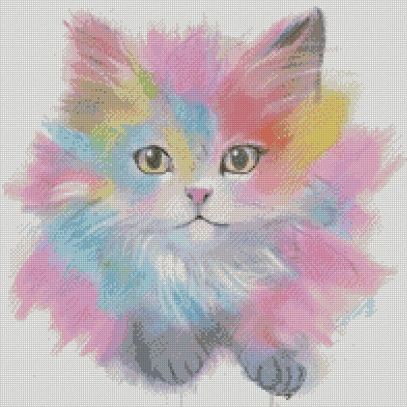 Kitty Kat by MikiSunshine Creations Diamond Painting Kit