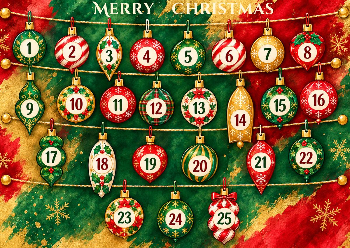 Christmas Advent Calendar Diamond Painting Event