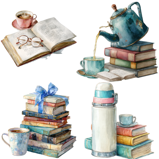 Trip to the Library Mini Diamond Painting Kit