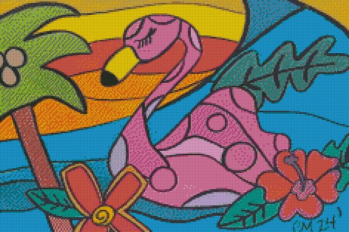 Flamingo Float