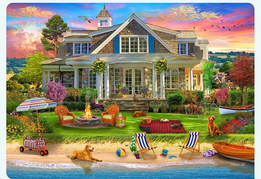 Memories at The Lake - Premium Diamond Painting Kit