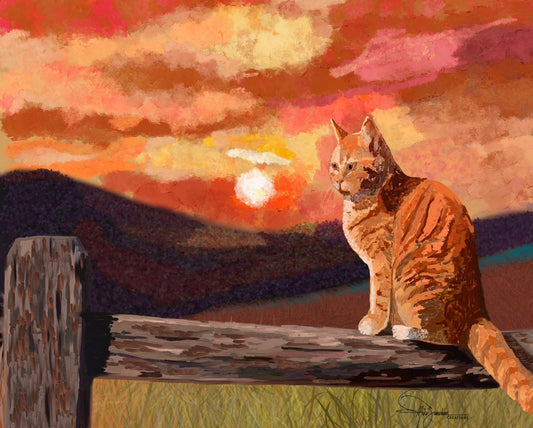 Purrfect Moment by MikiSunshine Creations Diamond Painting Kit