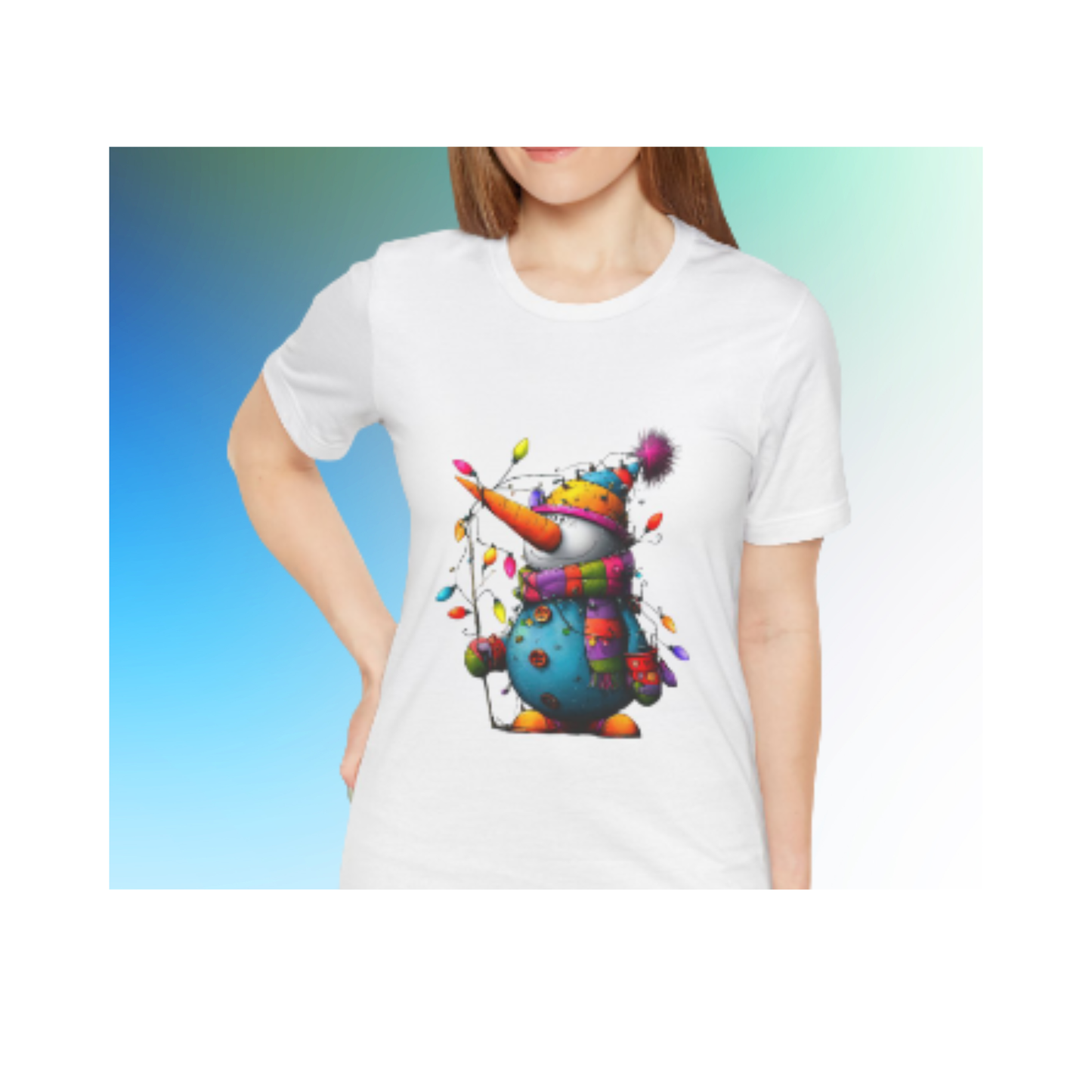 Quirky Snowman T-Shirt