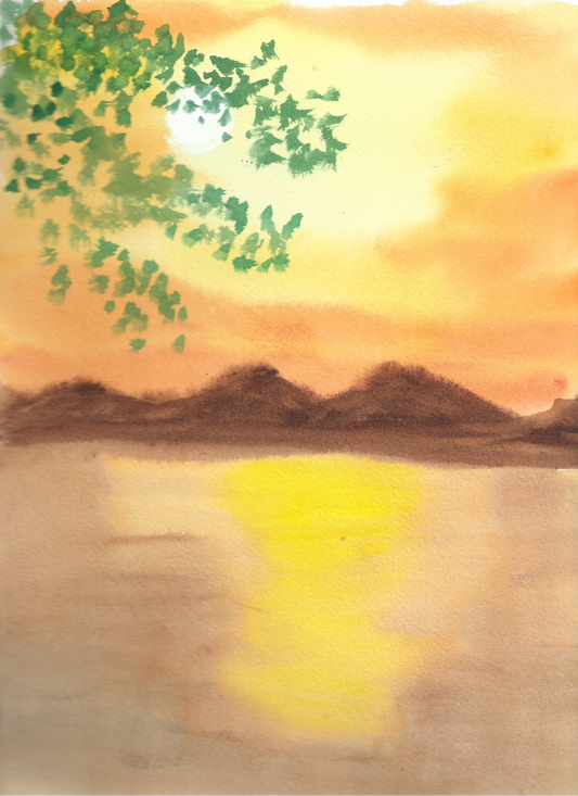 Island Sunset Diamond Painting Kit