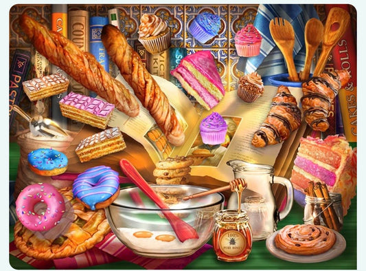 Bakery Book - Premium Diamond Painting Kit