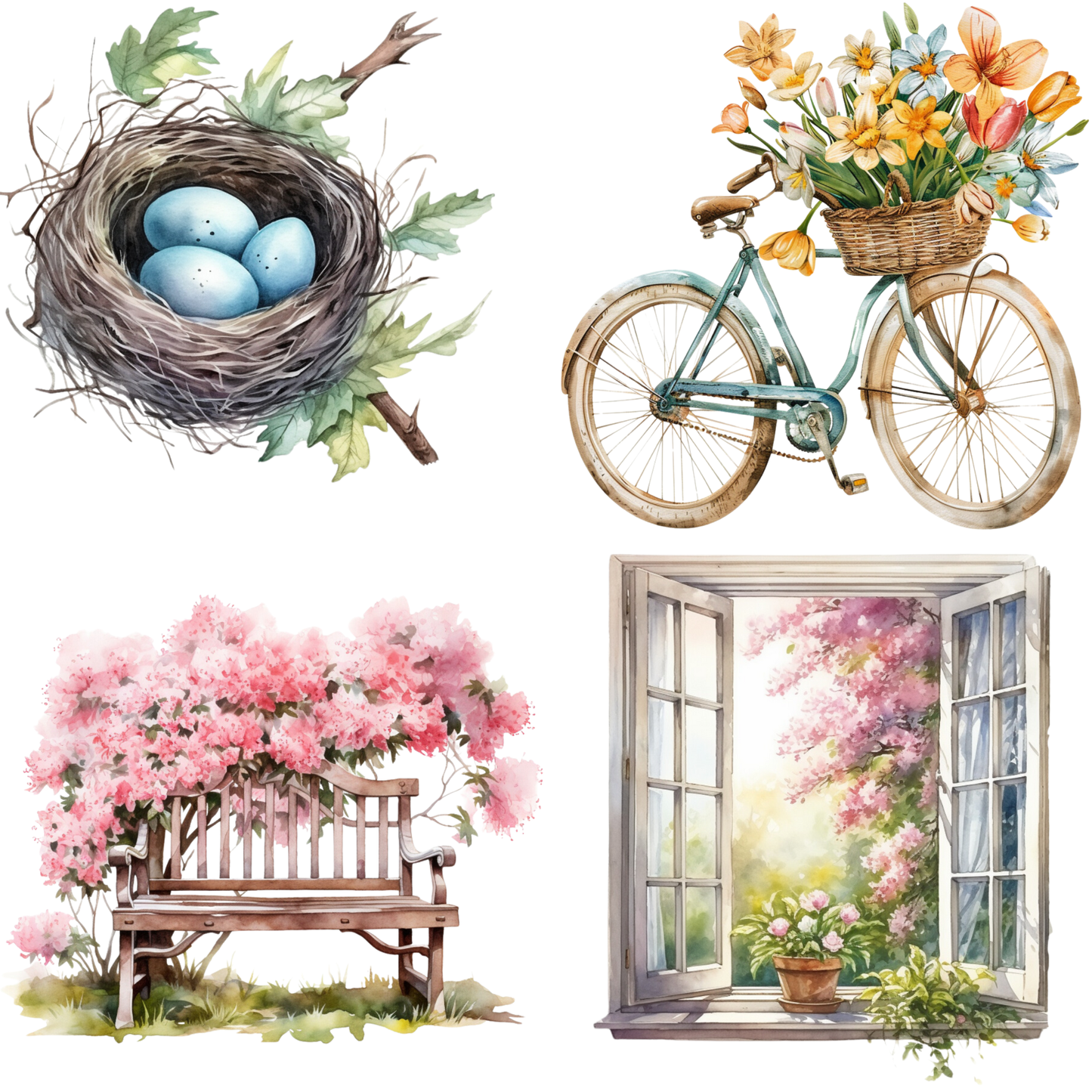 Welcome Spring Mini Diamond Painting Kit