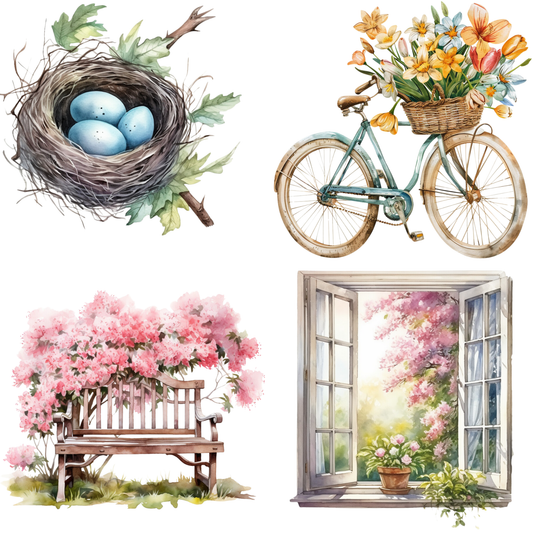 Welcome Spring Mini Diamond Painting Kit