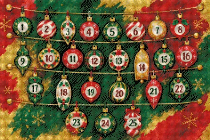 Christmas Advent Calendar Diamond Painting Event