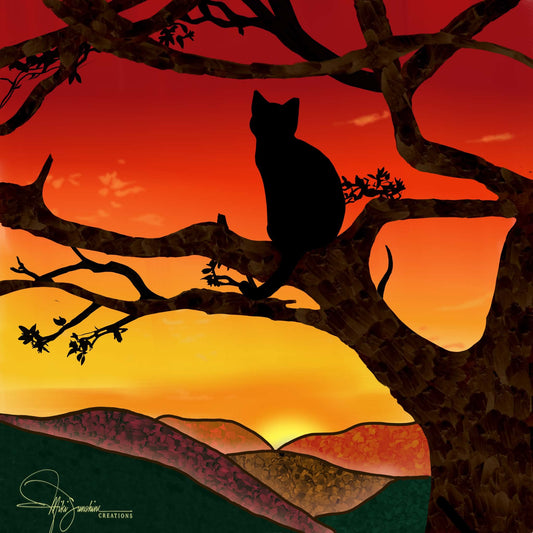 Sunset Whiskers by MikiSunshine Creations Diamond Painting Kit