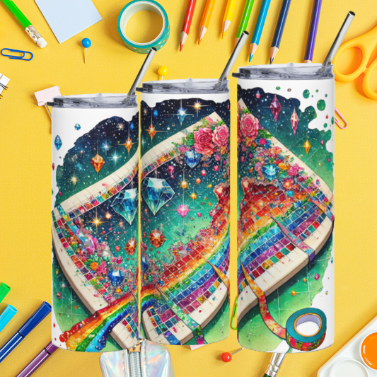 Paint My Day Slim 30 oz Tumbler