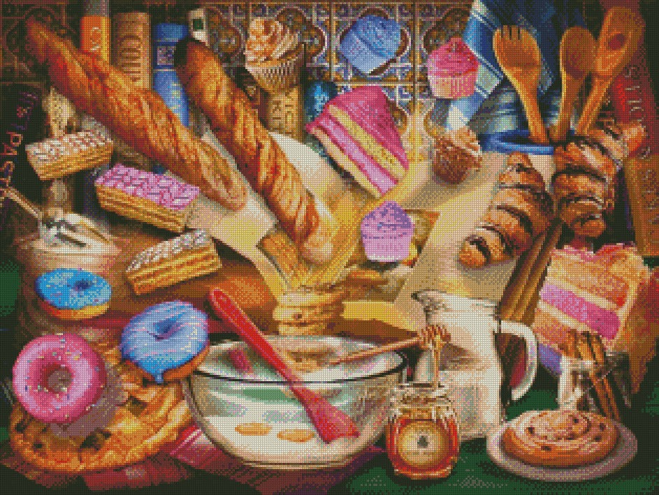 Bakery Book - Premium Diamond Painting Kit