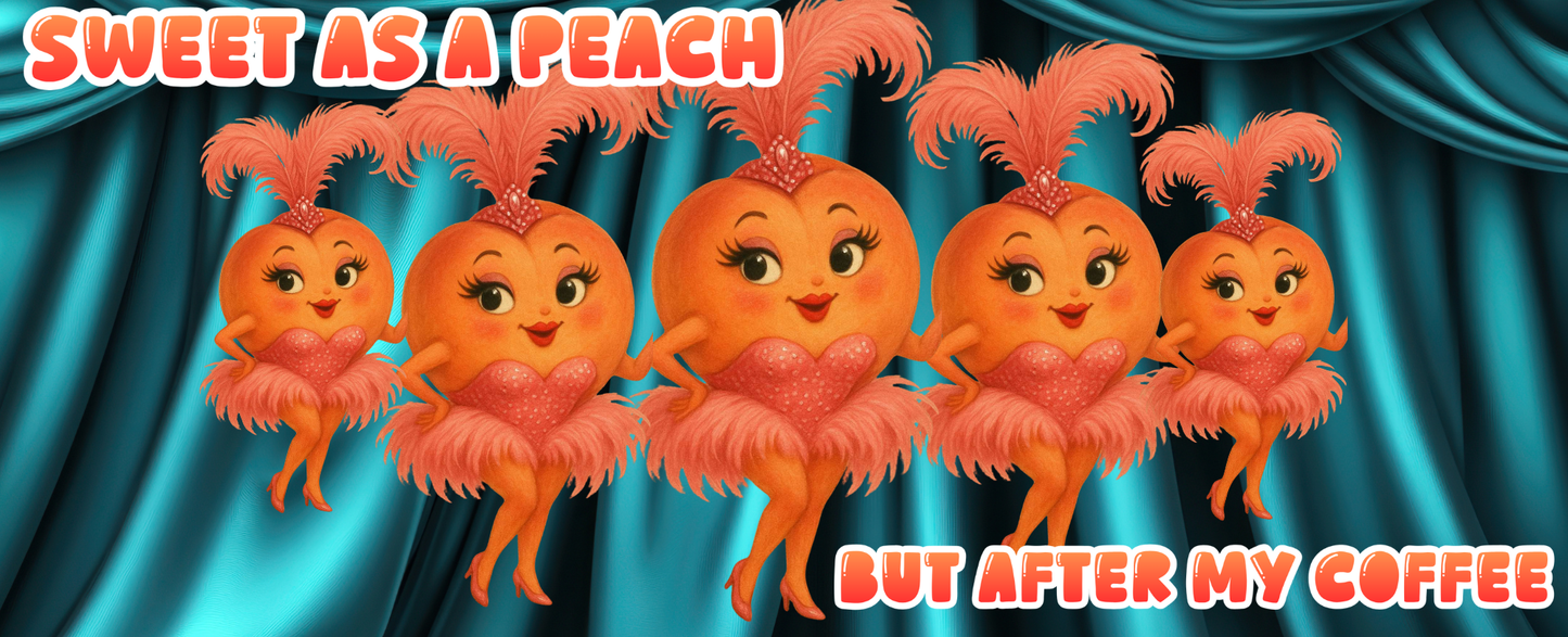 Sweet as a Peach Coffee Mug 15 OZ