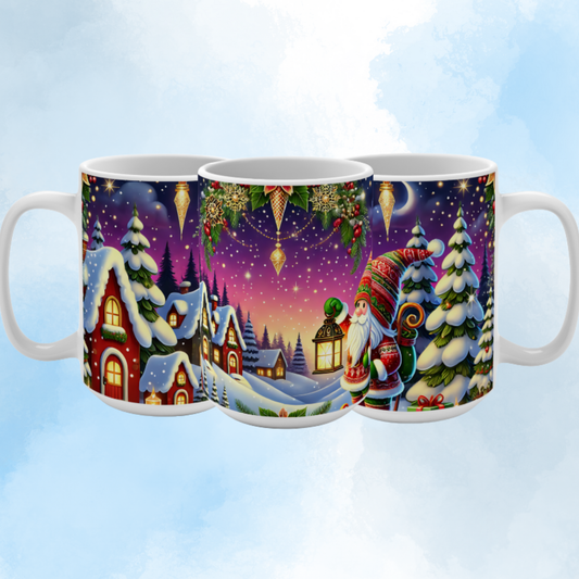 Gnome Towncrier Coffee Mug 15 OZ