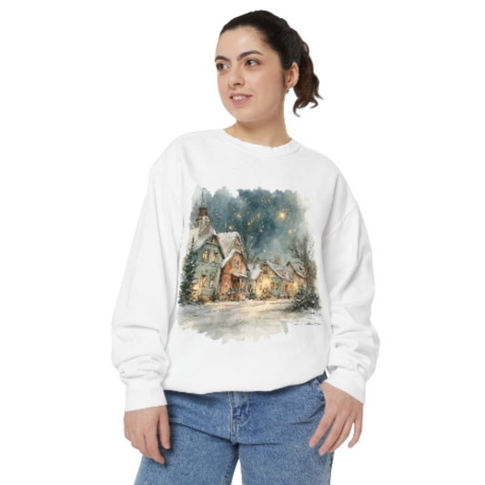 Starry Night Crew Neck longsleeve sweatshirt